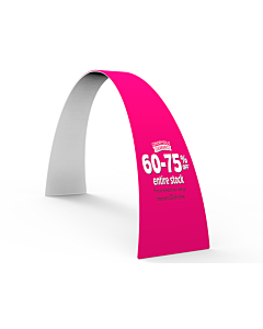 Custom Arch Banner Stand