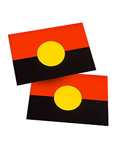 Australian Aboriginal Flag Stickers