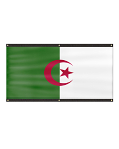 Premium Algerian Flag