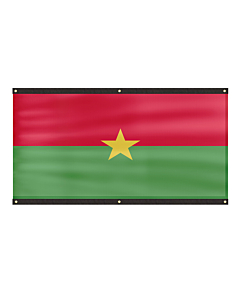 Premium Burkina Faso Flag