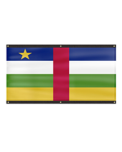 Premium Central-African-Republic Flag