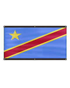 Premium Democratic Republic Of The Congo Flag