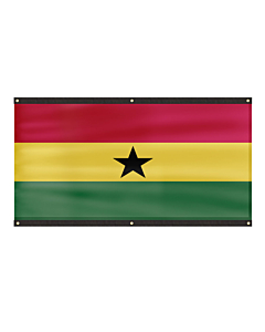 Premium Ghana Flag