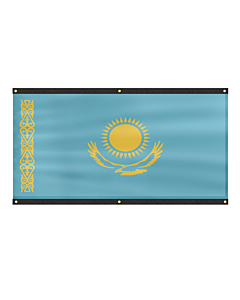 Premium Kazakhstan Flag