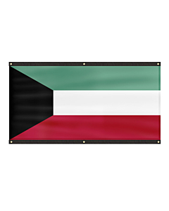 Premium Kuwait Flag