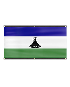 Premium Lesotho Flag