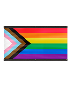 Premium LGBTQ+ Progress Flag