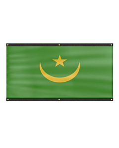 Premium Mauritania Flag