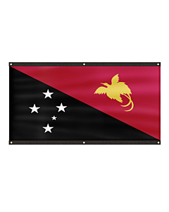 Premium Papua New Guinea Flag