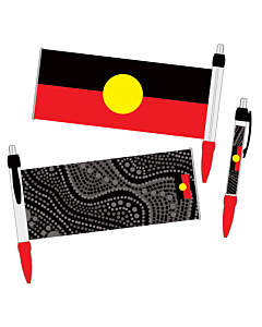 Aboriginal Flag Banner Pens