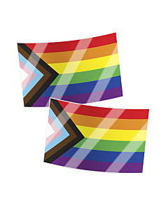 LGBTQ+ Progress Flag Stickers