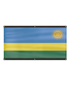 Premium Rwanda Flag