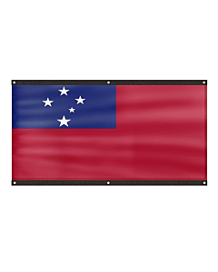 Premium Samoa Flag