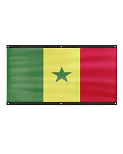 Premium Senegal Flag