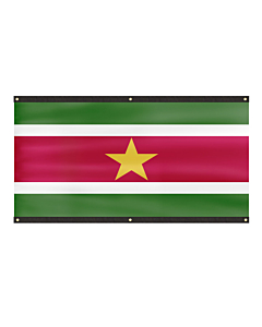 Premium Suriname Flag