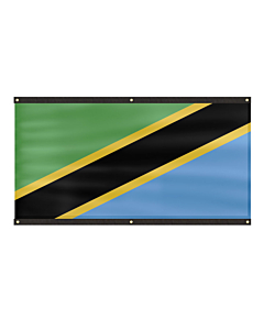 Premium Tanzania Flag