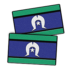 Torres Strait Islander (TSI) Flag Patches