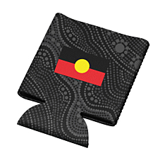 Aboriginal Flag Stubby Cooler