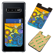 Lycra Sticky Phone Wallet