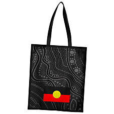 Aboriginal Flag Tote Bag