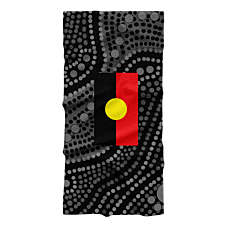 Aboriginal Flag Gym  Towel