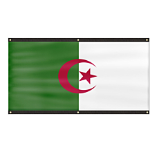 Premium Algerian Flag