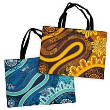 Cotton Beach Bag "Healing Journey"