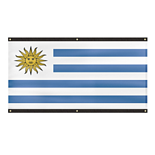 Premium Uruguay Flag