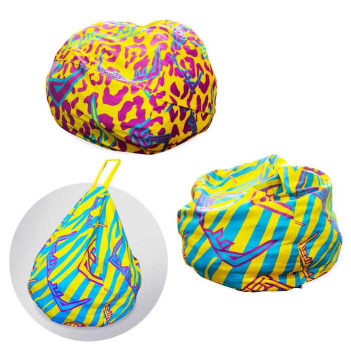 Custom printed bean bags sale