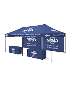 4x6 Printed Marquee Tent