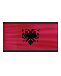 Premium Albanian Flag