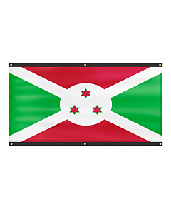 Premium Burundi Flag