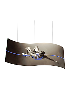 S-Curved Stretch Hanging Pendant Banner