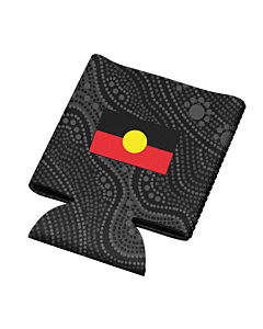 Aboriginal Flag Stubby Cooler