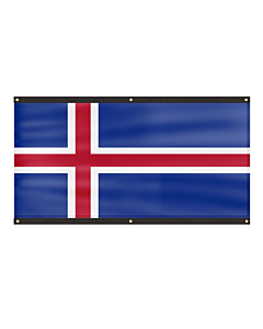 Premium Iceland Flag