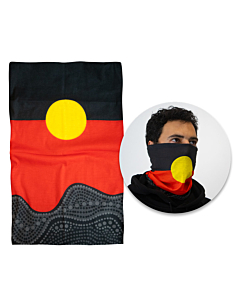 Multi Purpose Aboriginal Flag Bandanas