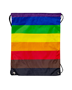 Rainbow Pride Flag Drawstring Backpack