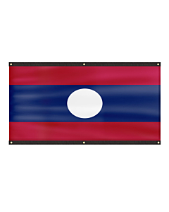 Premium Laos Flag