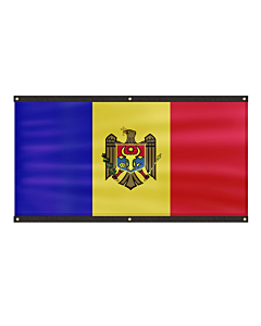 Premium Moldova Flag