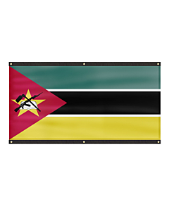 Premium Mozambique Flag