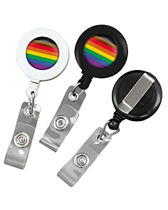 Pride Flag Retractable Badge Reels