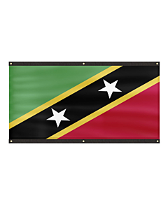 Premium Saint Kitts & Nevis Flag