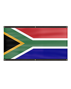 Premium South Africa Flag