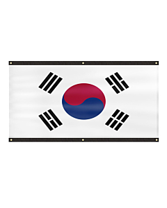 Premium South Korea Flag