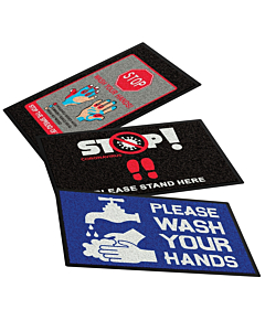 COVID-19 Awareness Door Mats