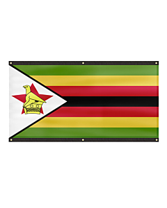 Premium Zimbabwe Flag